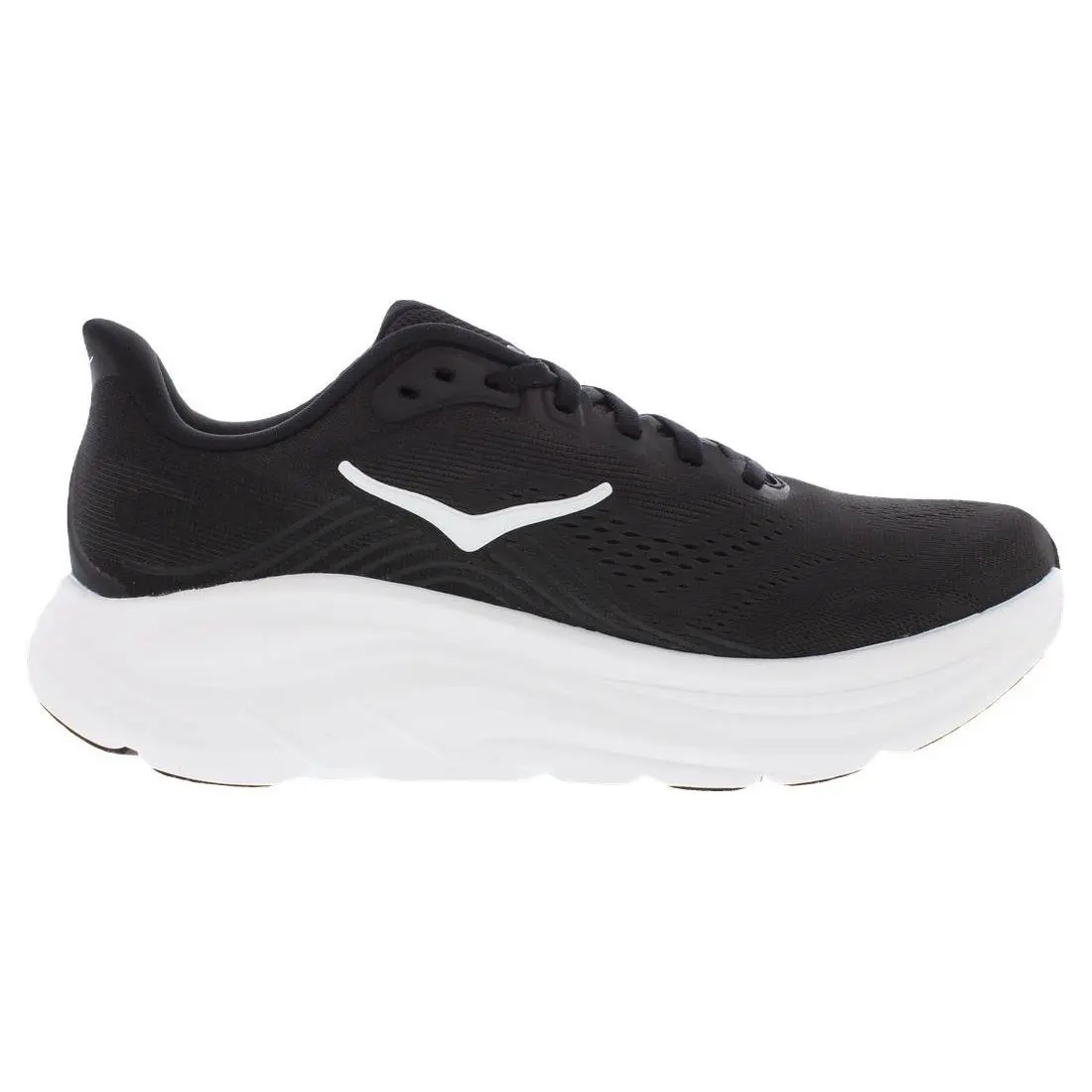 Hoka shoes - Black/White, Main: Black (UPC: 198605941627) 1