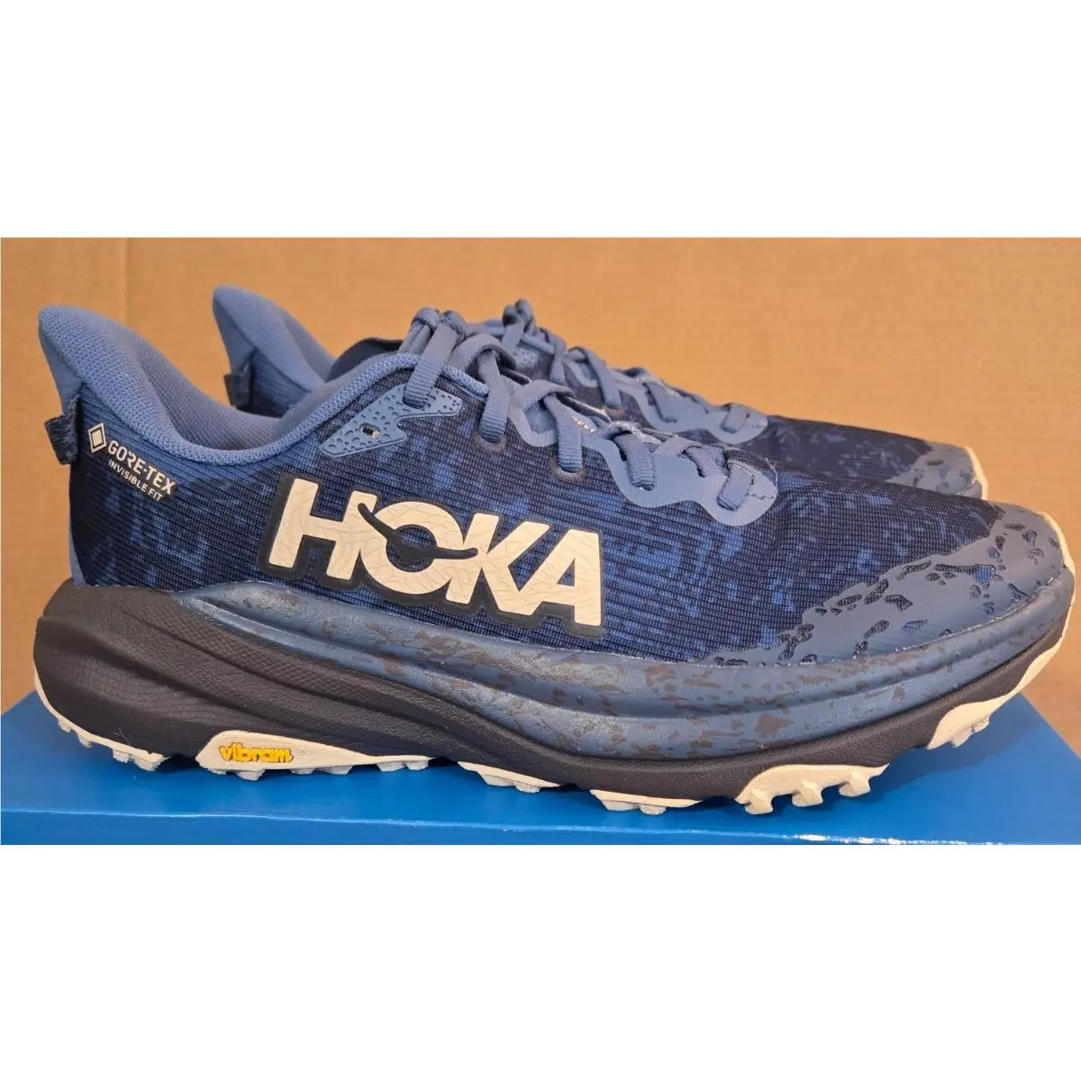 Hoka shoes - Speedgoat 6 GTX - Speedgoat GTX - 1155150-FYNG-11 - Foggy Night/Charcoal Grey (UPC: 198605153822) 1