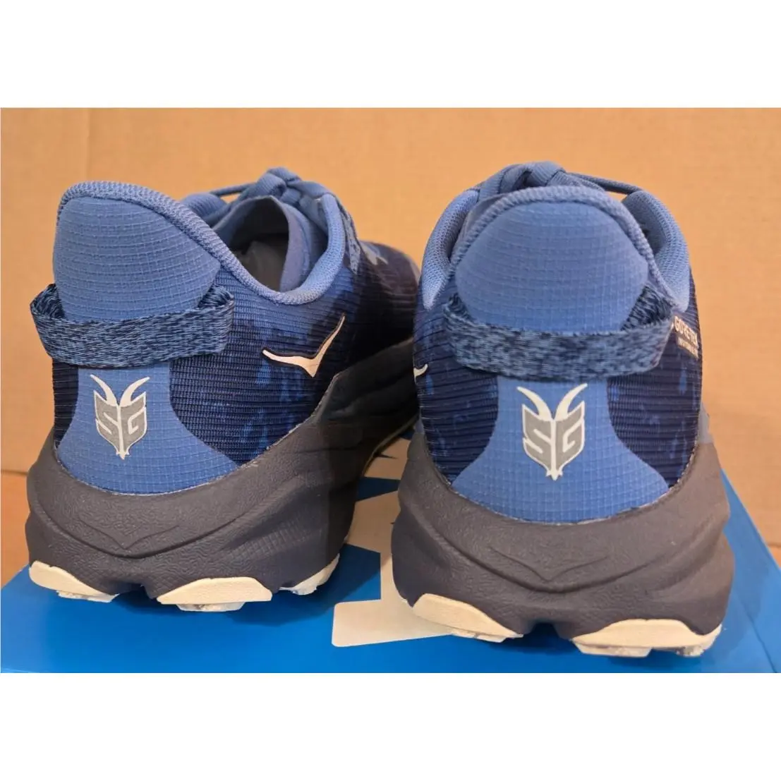 Hoka shoes - Speedgoat 6 GTX - Speedgoat GTX - 1155150-FYNG-11 - Foggy Night/Charcoal Grey (UPC: 198605153822) 2