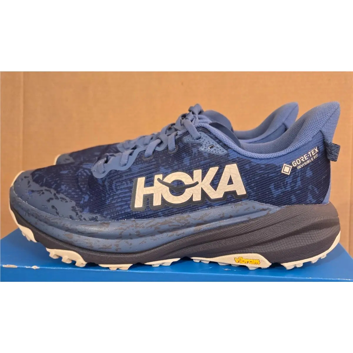 Hoka shoes - Speedgoat 6 GTX - Speedgoat GTX - 1155150-FYNG-11 - Foggy Night/Charcoal Grey (UPC: 198605153822) 3