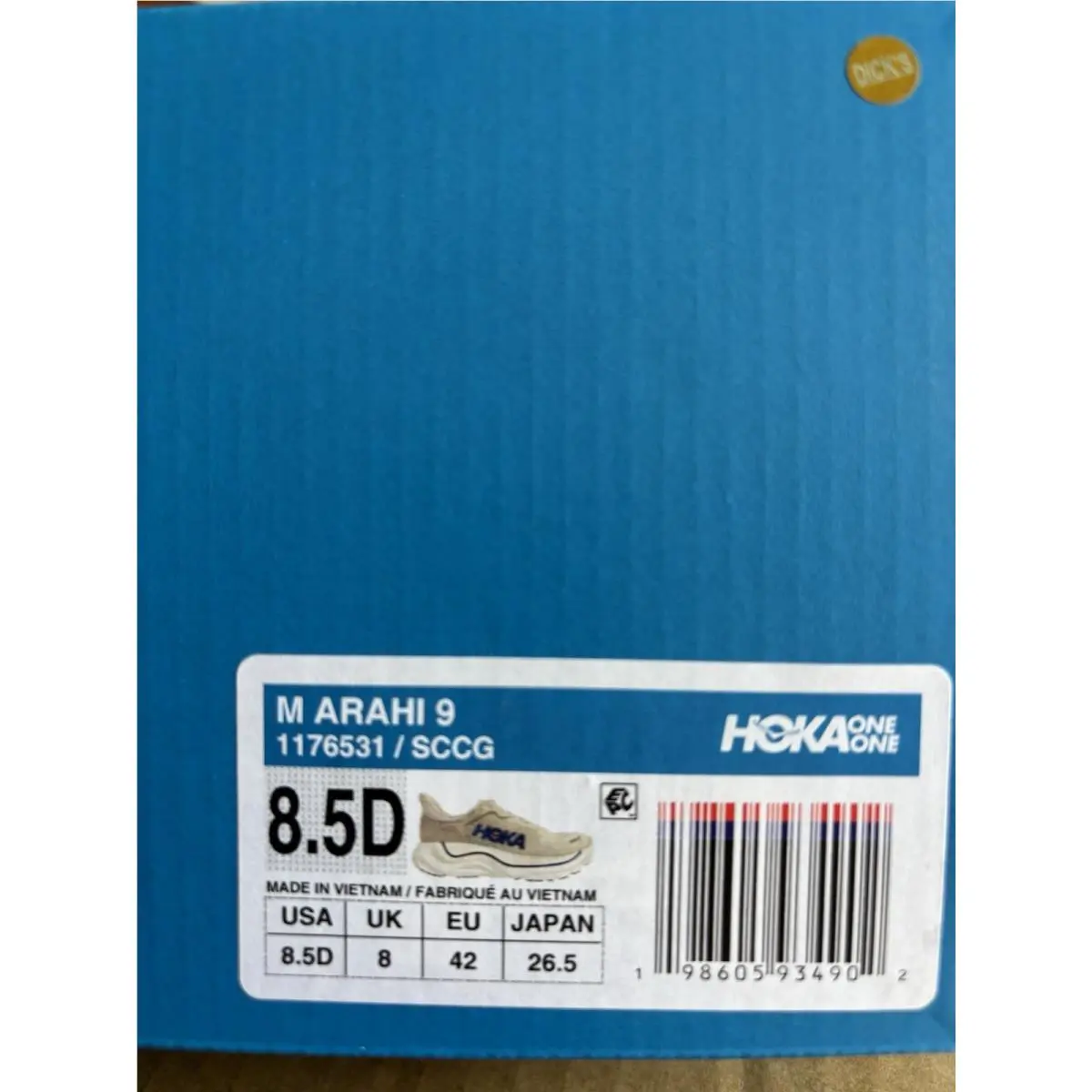 Hoka shoes - Hoka Arahi 9 - Arahi - Stucco / Grout 4