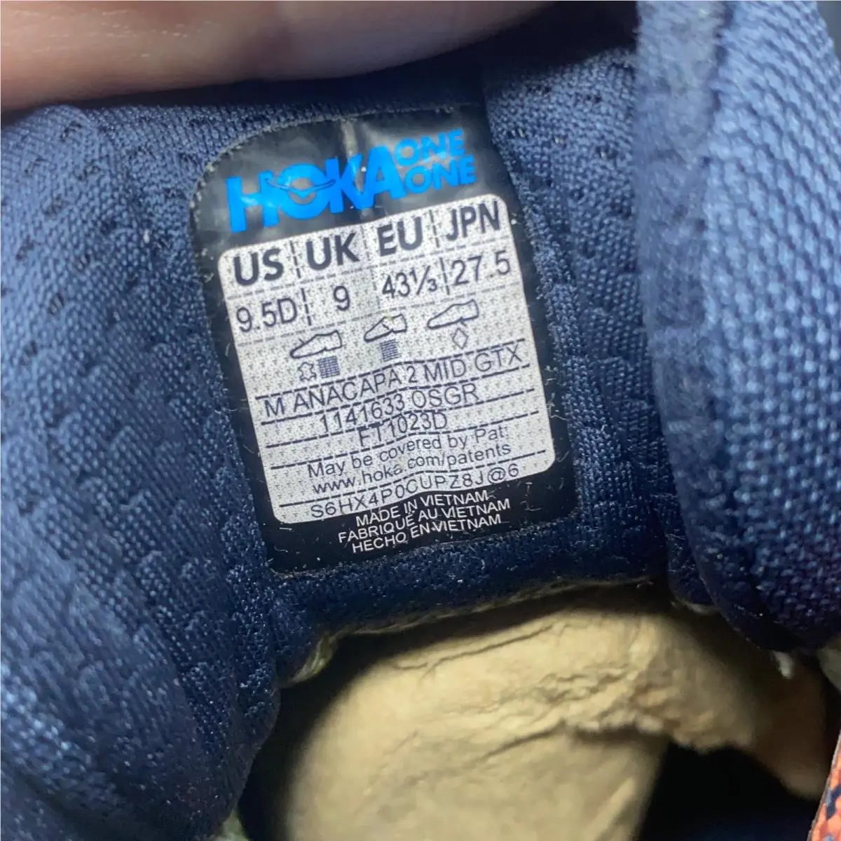 Hoka shoes - Gray (UPC: 196565574947) 3