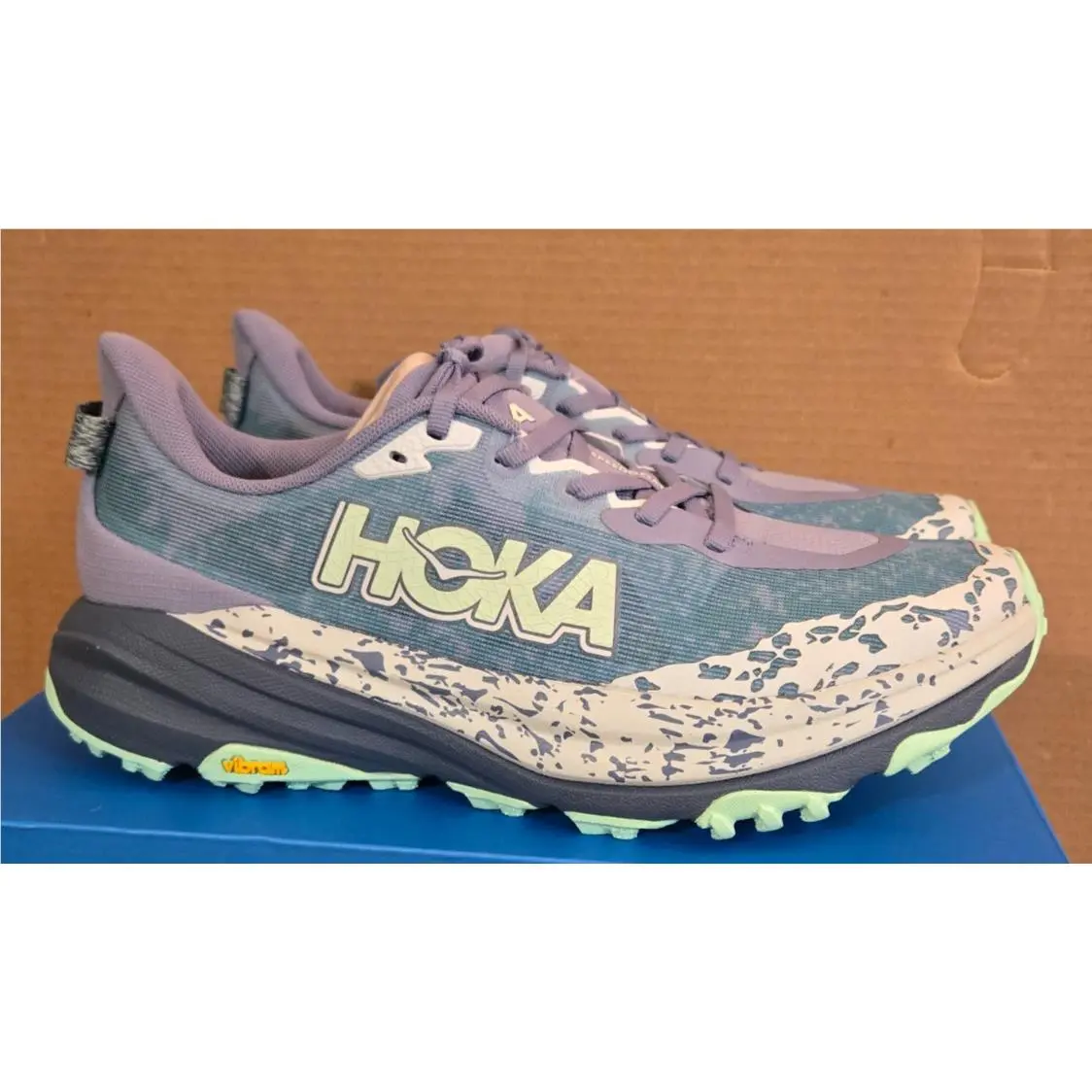 Hoka shoes - Hoka Speedgoat 6 - Speedgoat - 1147811-MNLG-95 - Moonlight/Thunder Cloud (UPC: 197634717210) 1