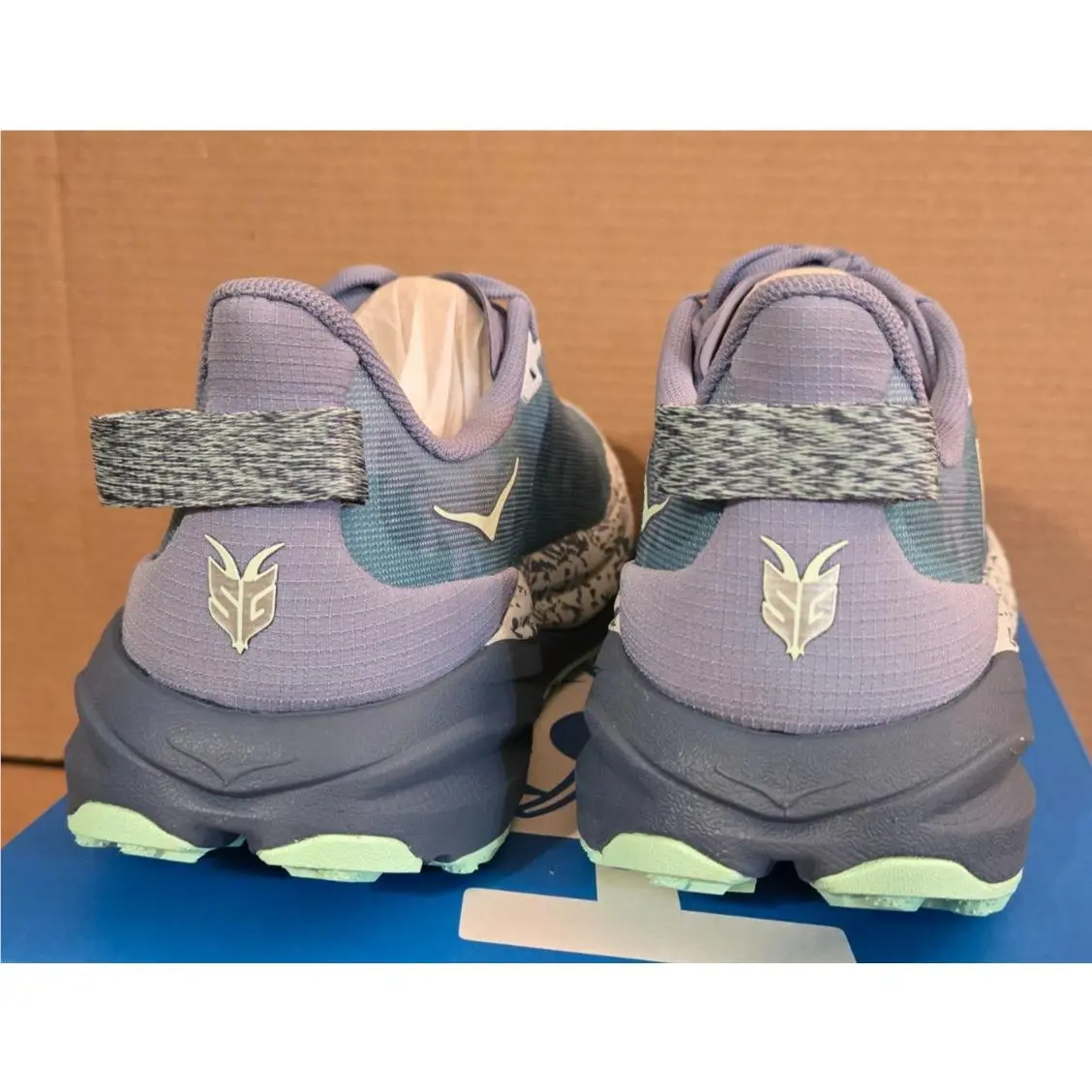 Hoka shoes - Hoka Speedgoat 6 - Speedgoat - 1147811-MNLG-95 - Moonlight/Thunder Cloud (UPC: 197634717210) 2