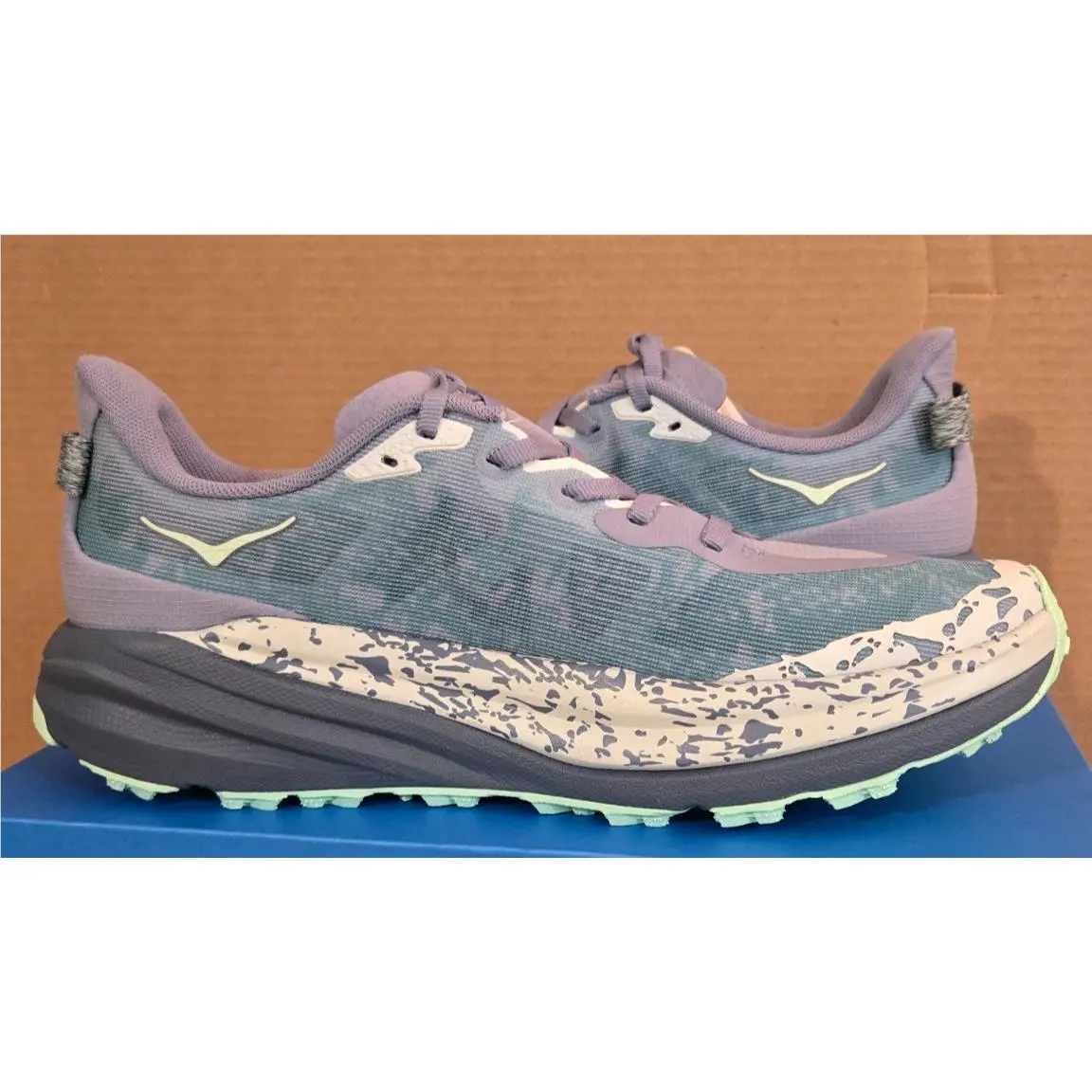 Hoka shoes - Hoka Speedgoat 6 - Speedgoat - 1147811-MNLG-95 - Moonlight/Thunder Cloud (UPC: 197634717210) 5