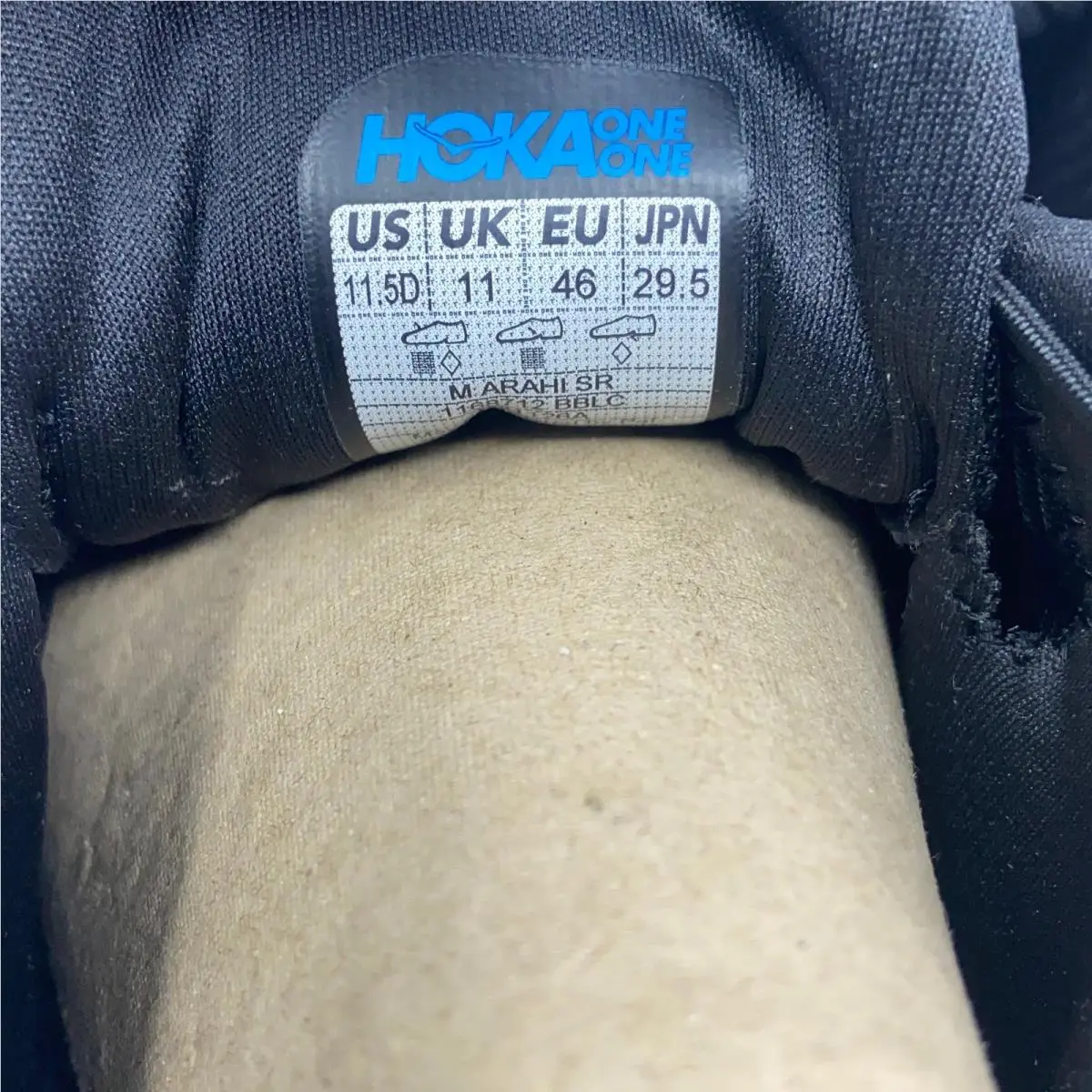 Hoka shoes - Black (UPC: 198605500640) 3