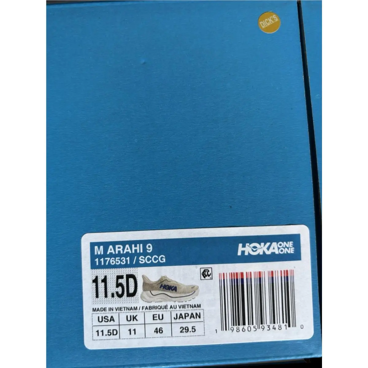 Hoka shoes - Hoka Arahi 9 - Arahi - Stucco / Grout 4