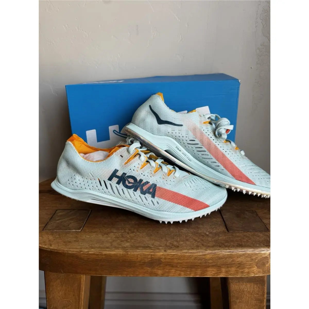 Hoka shoes - Hoka One One Cielo X - Blue (UPC: 0195719204914) 0