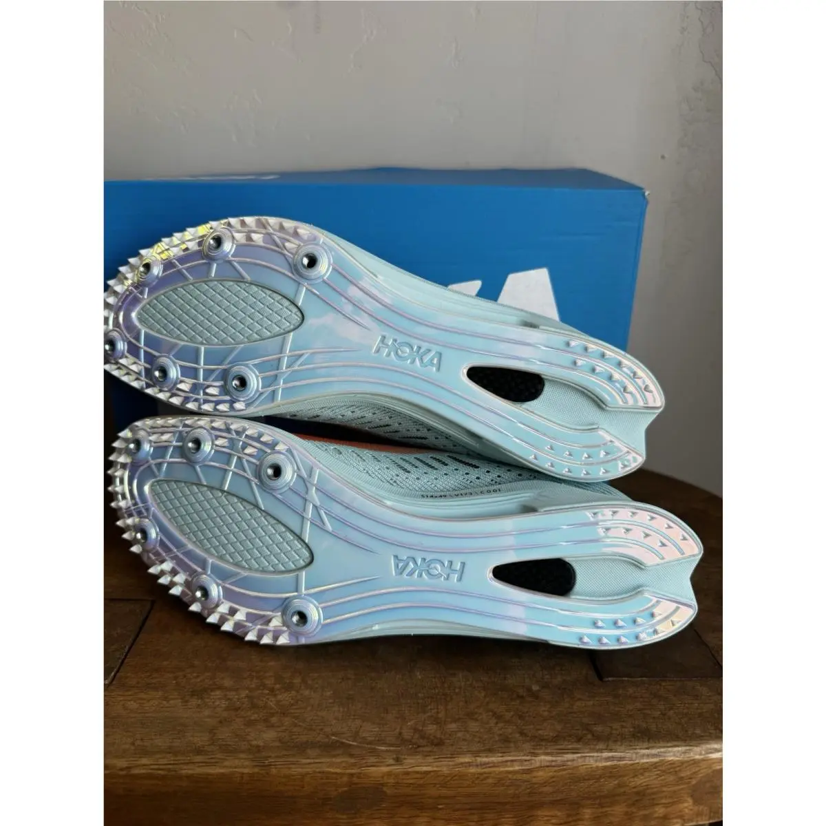 Hoka shoes - Hoka One One Cielo X - Blue (UPC: 0195719204914) 2
