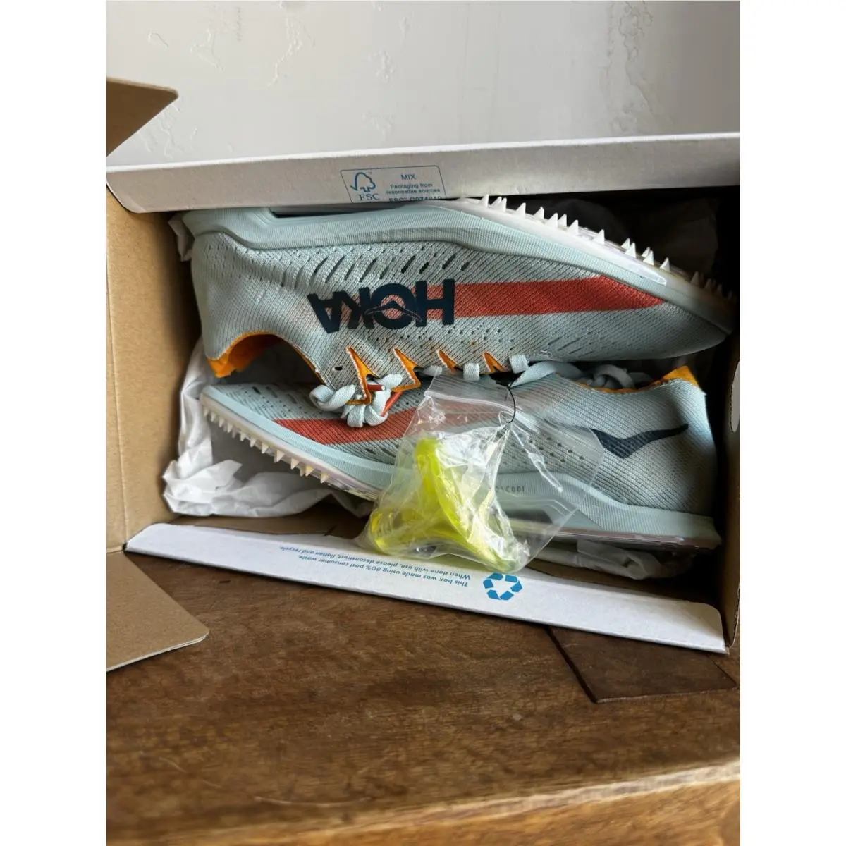 Hoka shoes - Hoka One One Cielo X - Blue (UPC: 0195719204914) 3