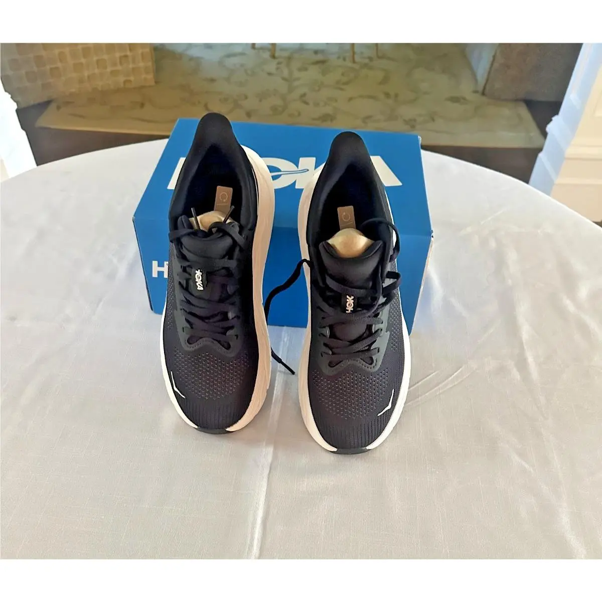 Hoka shoes - Hoka One One Arahi 7 - 1147890 BWHT - Black 0