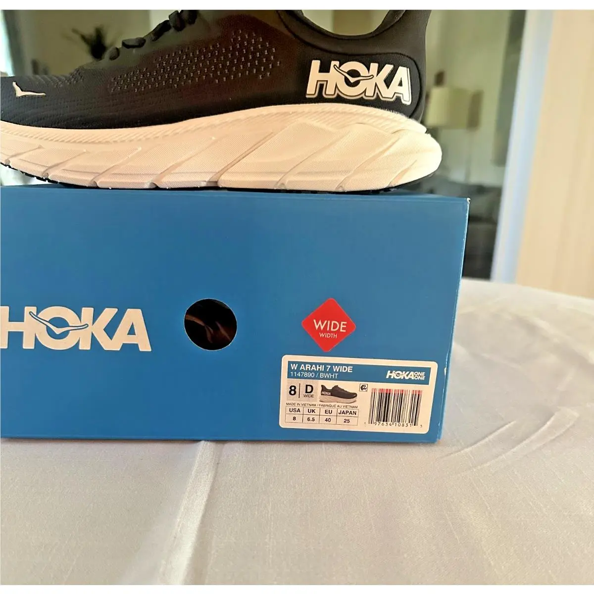 Hoka shoes - Hoka One One Arahi 7 - 1147890 BWHT - Black 3