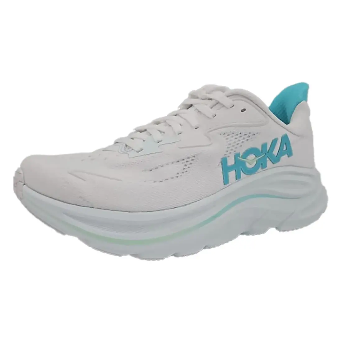 Hoka shoes - White/Cielo Blue, Main: White (UPC: 197634755397) 0