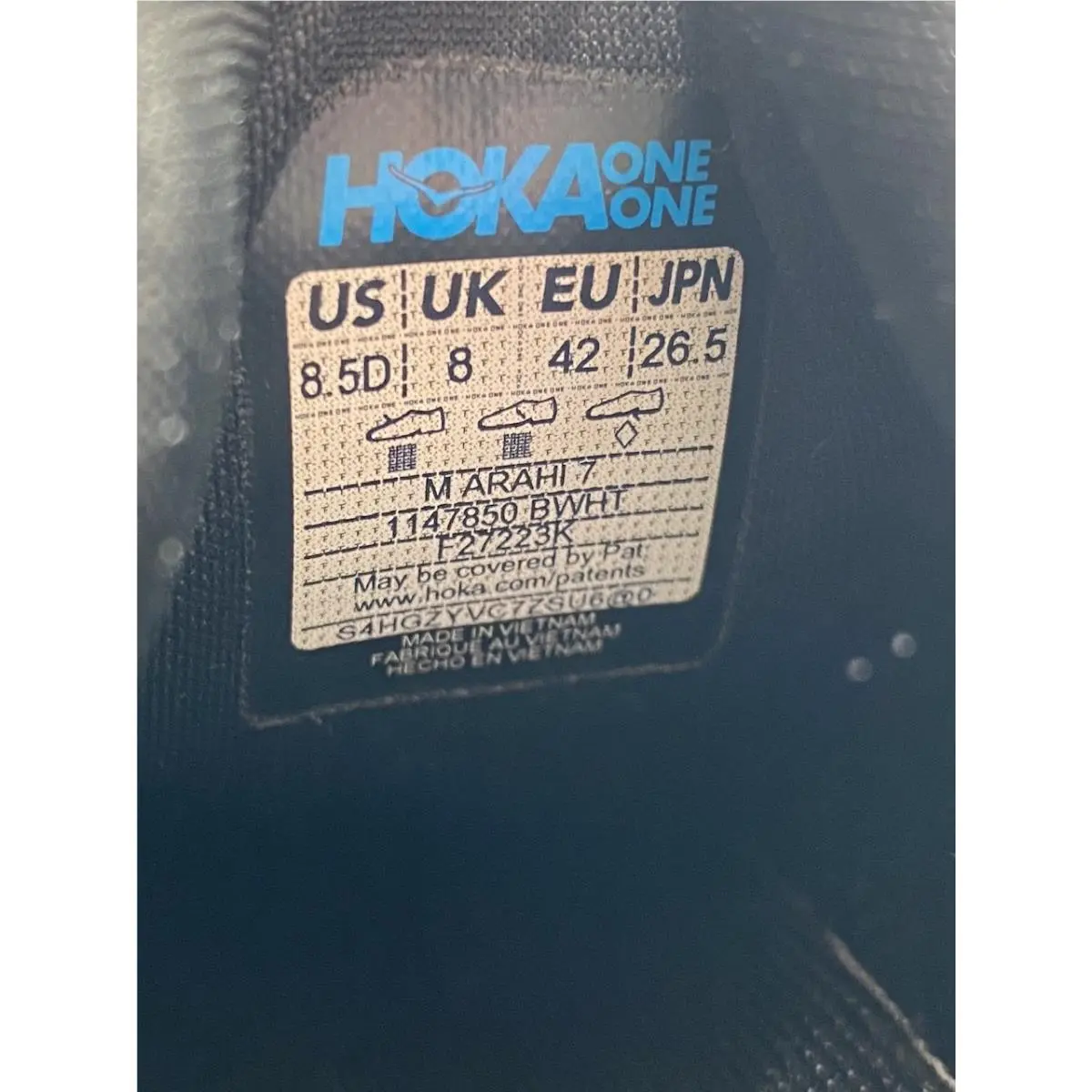 Hoka shoes - Hoka One One Arahi 7 - Black 8