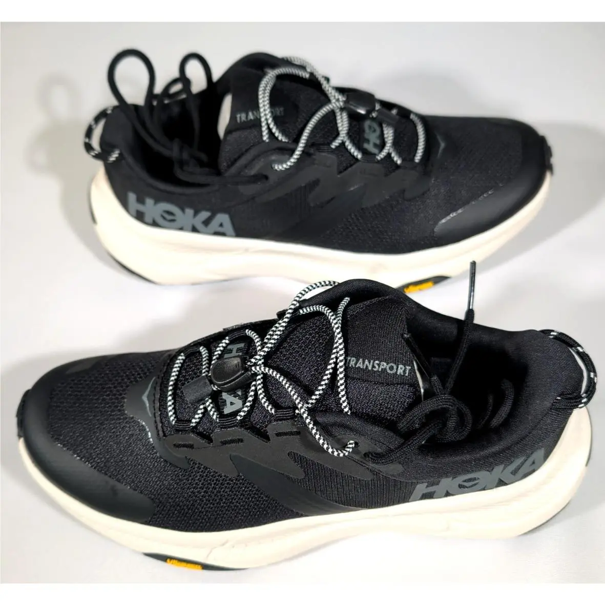 Hoka shoes - Hoka One One Transport - One One Transport - 1123154/BKLB - Black (UPC: 197634429670) 7