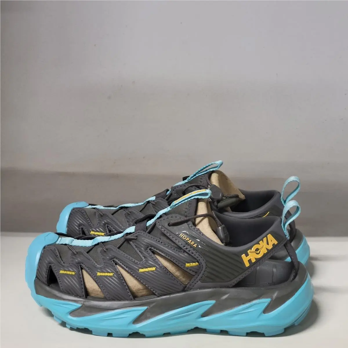 Hoka shoes - Hoka One One Hopara - One One Hopara - Dark Gull Grey/Antigua Sand 2