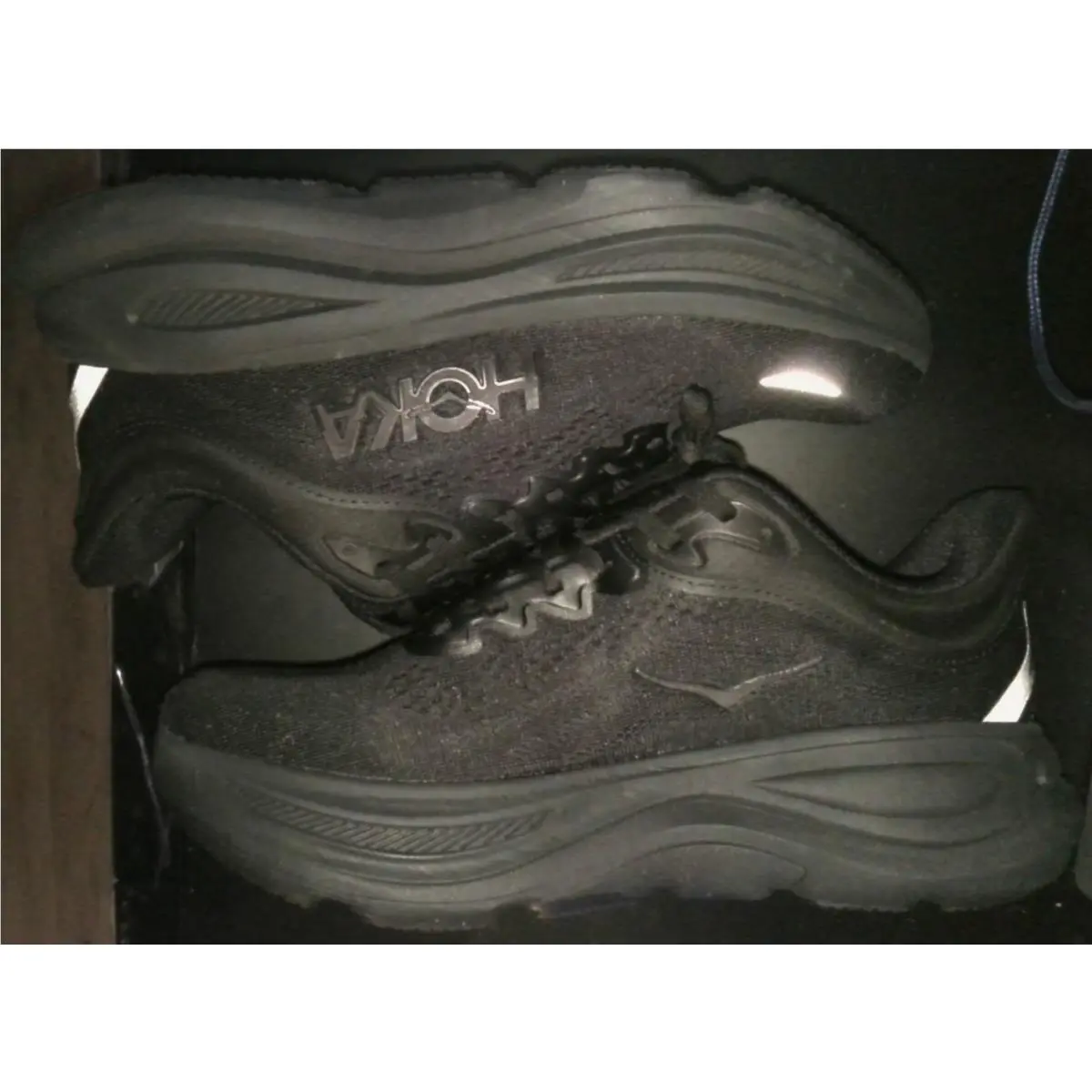 Hoka shoes - Hoka One One HOKA Bondi 9 - 1162011-BBLC - Black 2