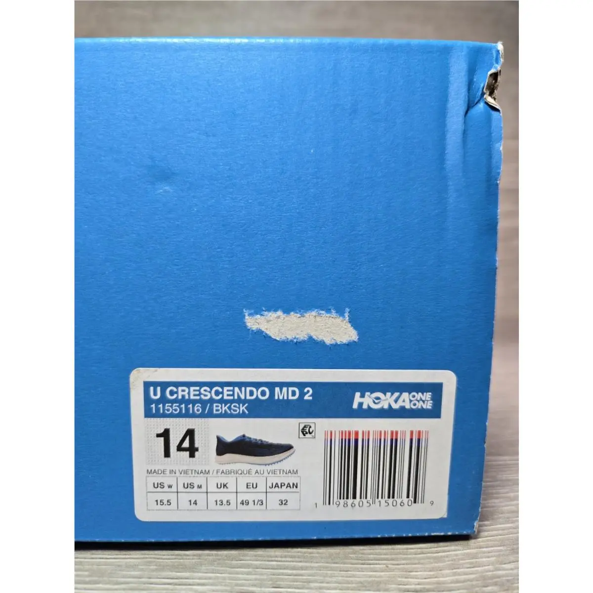 Hoka shoes - HOKA Crescendo MD 2 - Crescendo - 1155116/BKSK - Black, Blue 6