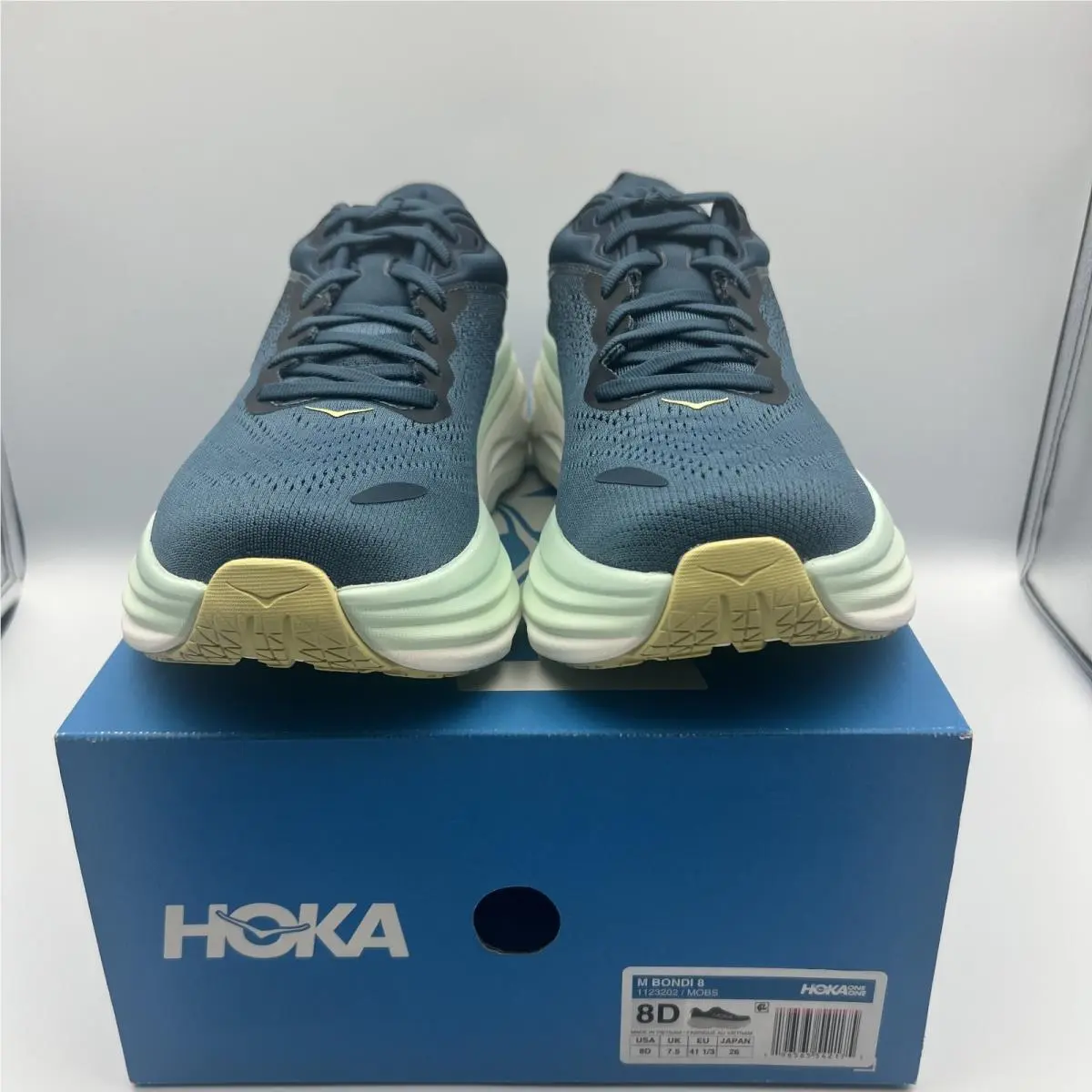 Hoka shoes - Hoka One One Bondi 8 - 1123202-mobs - Blue 3