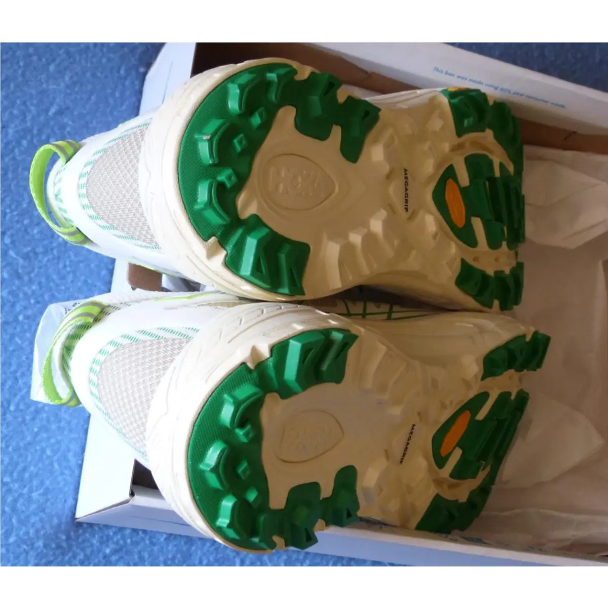 Hoka shoes - U Mafate Speed 2 - Mafate Speed - White with some green 6