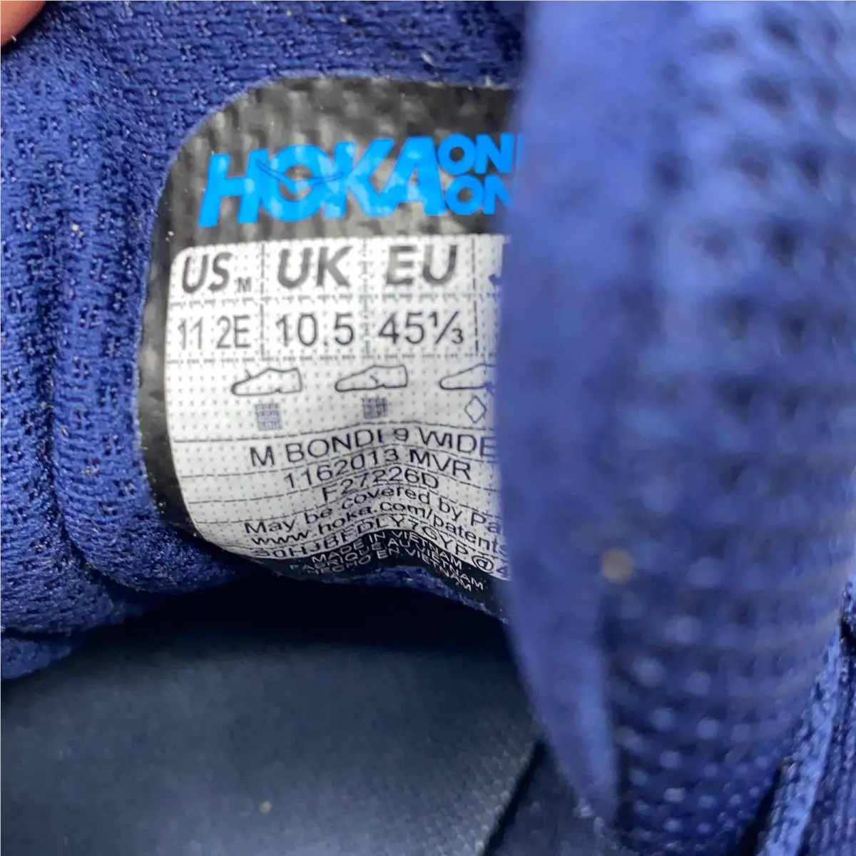 Hoka shoes - Blue/Navy (UPC: 198605811760) 3