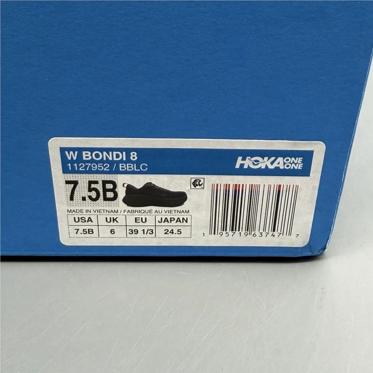 Hoka shoes - Hoka One One Bondi 8 - 1127952 BBLC - Black (UPC: 0195719637477) 11