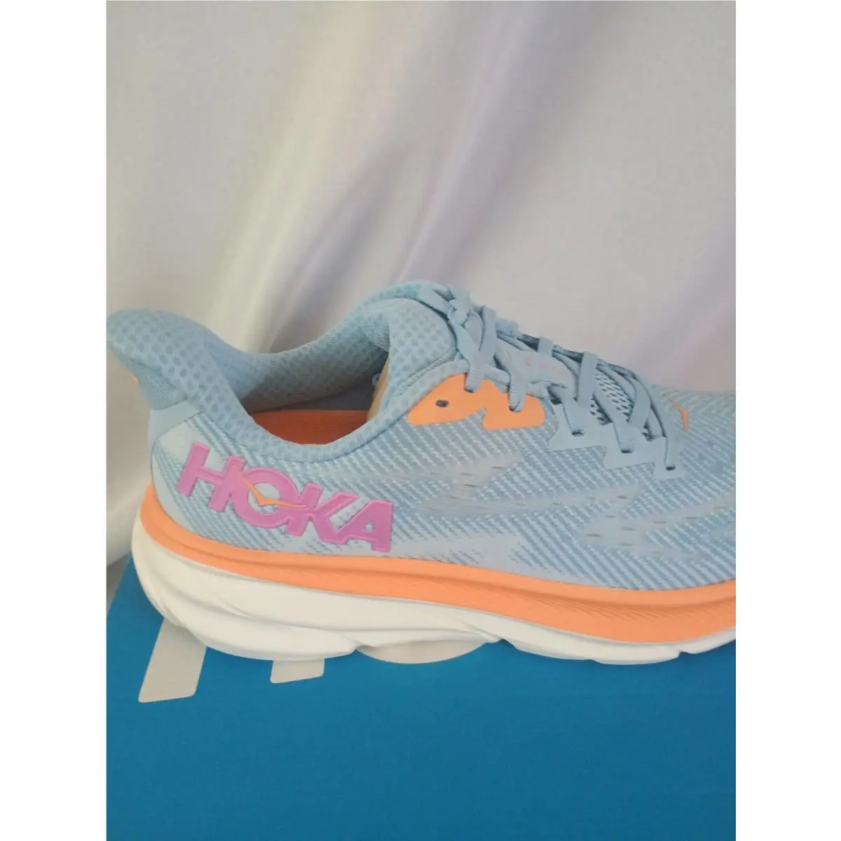 Hoka shoes - Clifton 9 - Clifton - Airy Blue / Ice Water 0