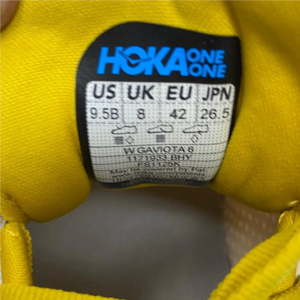 Hoka shoes - Hoka One One Gaviota 6 - 1171935-BHY - Cream (UPC: 198605524394) 4
