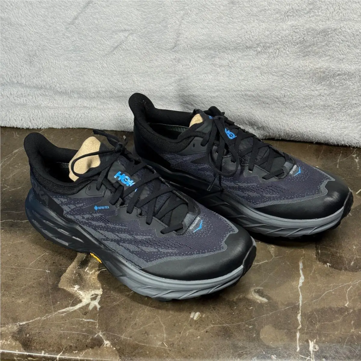 Hoka shoes - Speedgoat 5 GTX Spike - Speedgoat GTX Spike - Black 0