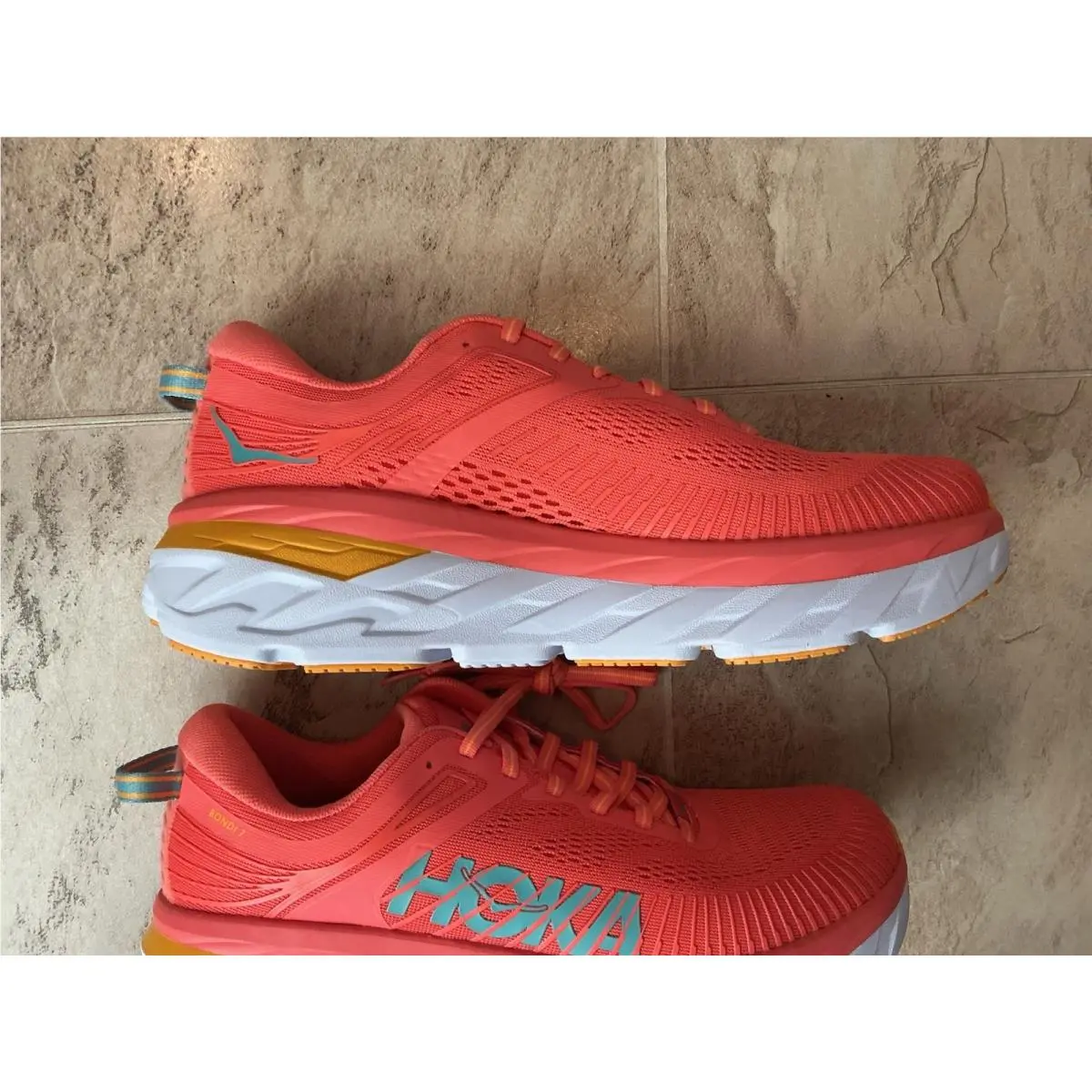 Hoka shoes - Hoka One One Bondi 8 - Orange 2