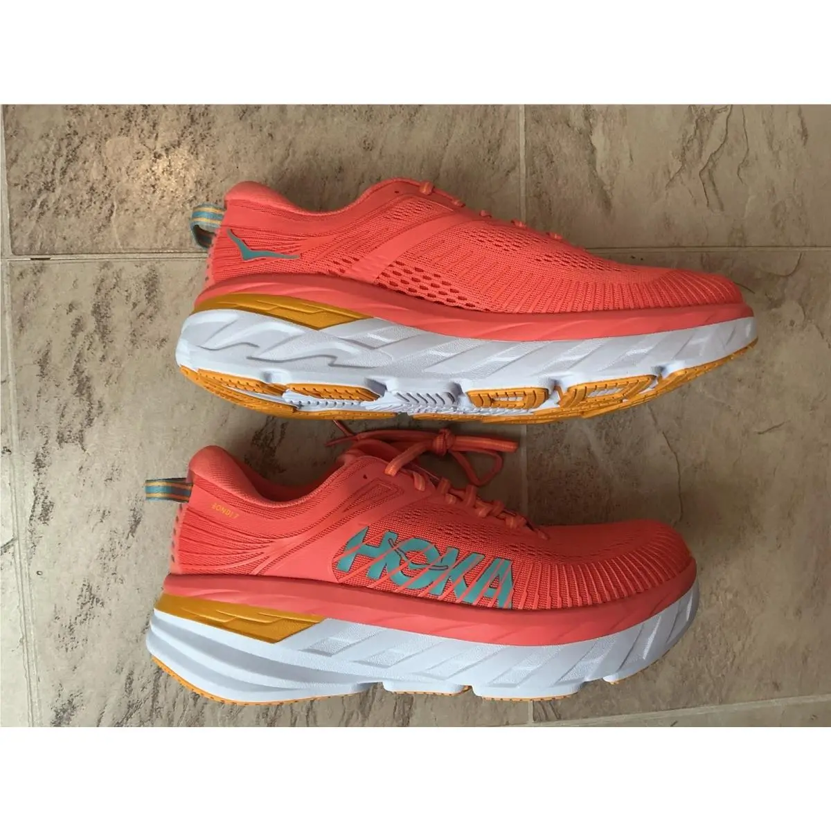 Hoka shoes - Hoka One One Bondi 8 - Orange 3