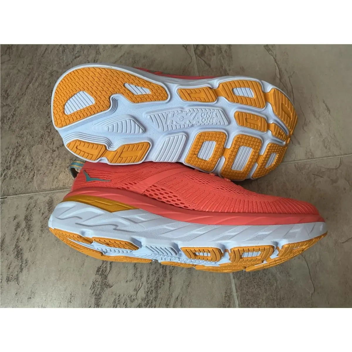 Hoka shoes - Hoka One One Bondi 8 - Orange 4