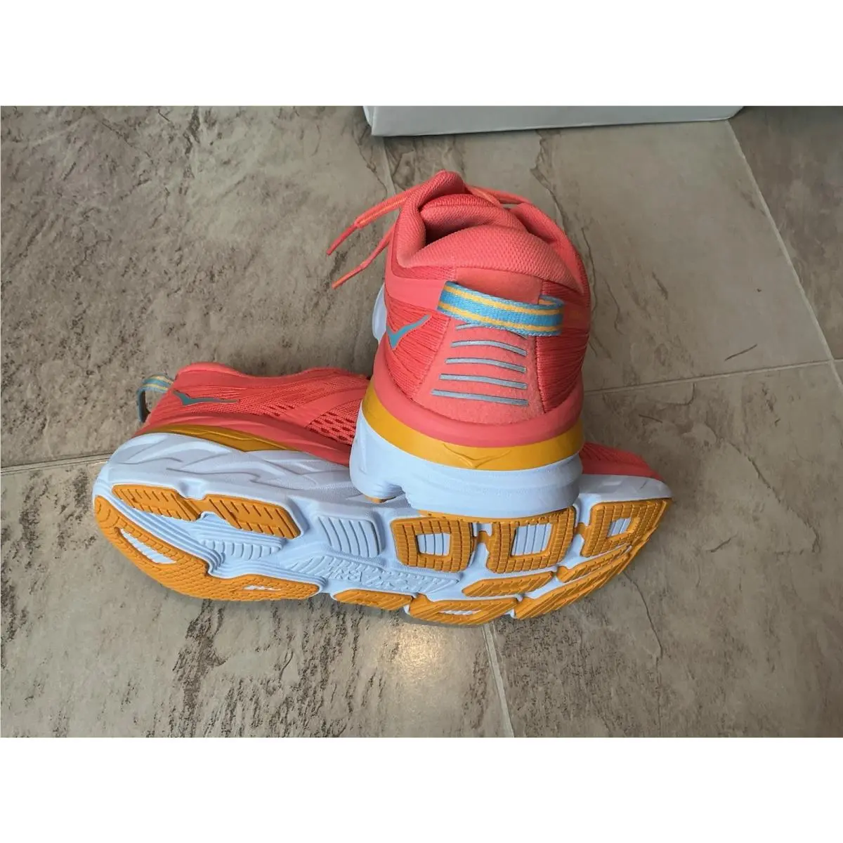 Hoka shoes - Hoka One One Bondi 8 - Orange 5