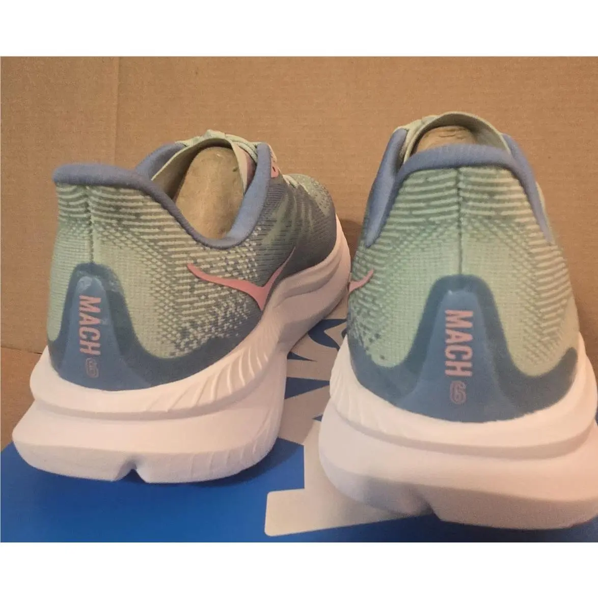 Hoka shoes - Mach 6 - Mach - 1147810/SCCG 1147810-JTL-085B - Stucco/Grout (UPC: 198605137426) 2