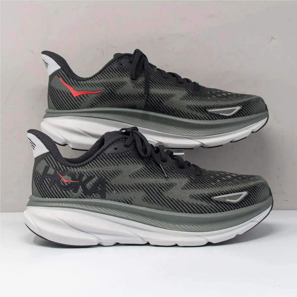 Hoka shoes - Hoka One One Clifton 9 - 1127895-BCKT - Gray (UPC: 197634434575) 0