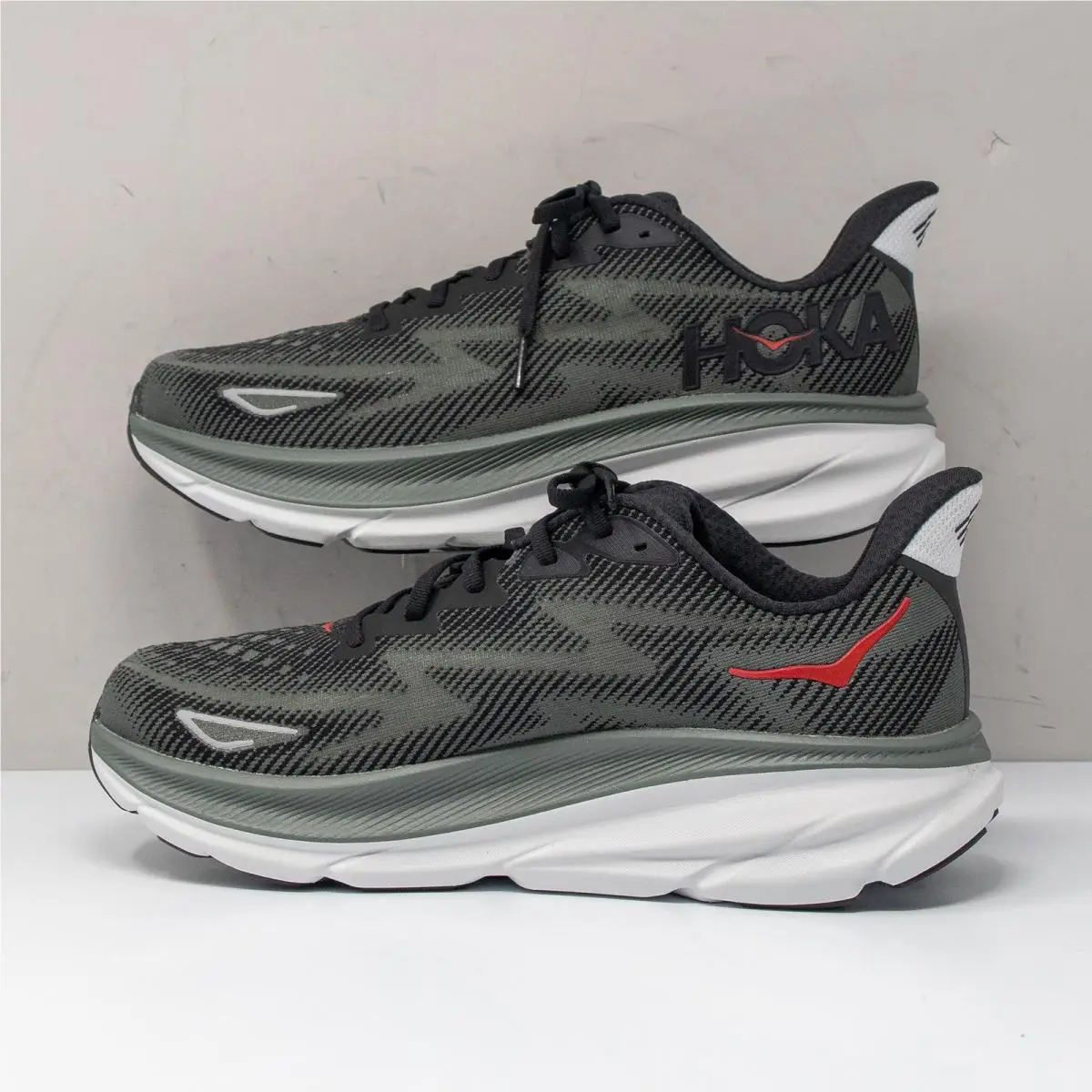 Hoka shoes - Hoka One One Clifton 9 - 1127895-BCKT - Gray (UPC: 197634434575) 1