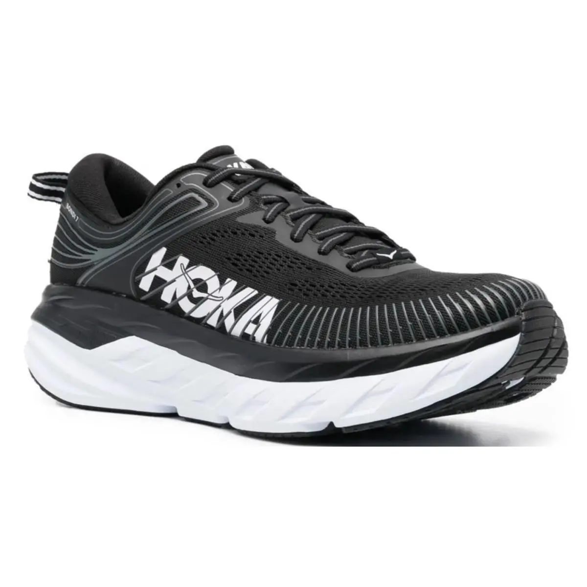 Hoka shoes - Hoka Bondi 7 - Bondi - 1110518 BHWT - Black/White 1