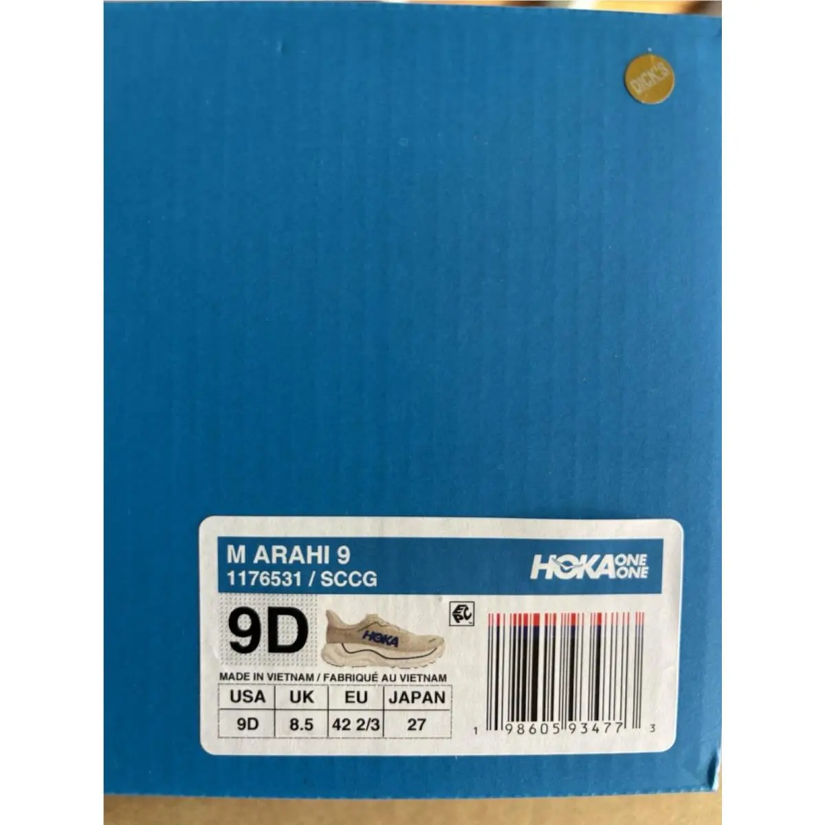 Hoka shoes - Hoka Arahi 9 - Arahi - Stucco / Grout 4