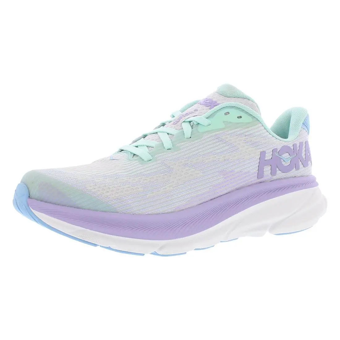 Hoka shoes - Sunlit Ocean/Lilac Mist, Main: Purple (UPC: 196565558190) 0