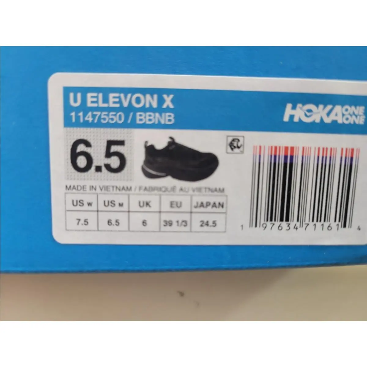 Hoka shoes - 1147550 - 1147550-BBNB - Black 1