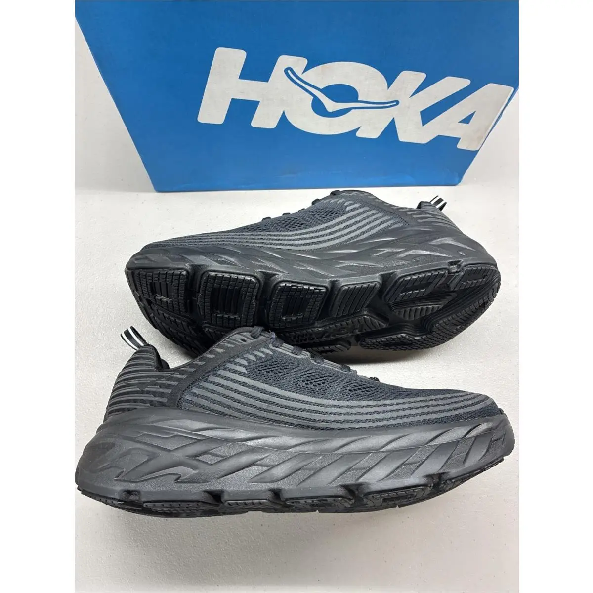 Hoka shoes - Hoka One One HOKA Bondi 6 - 1019269-BBLC - Black, Manufacturer: Black/Black 0