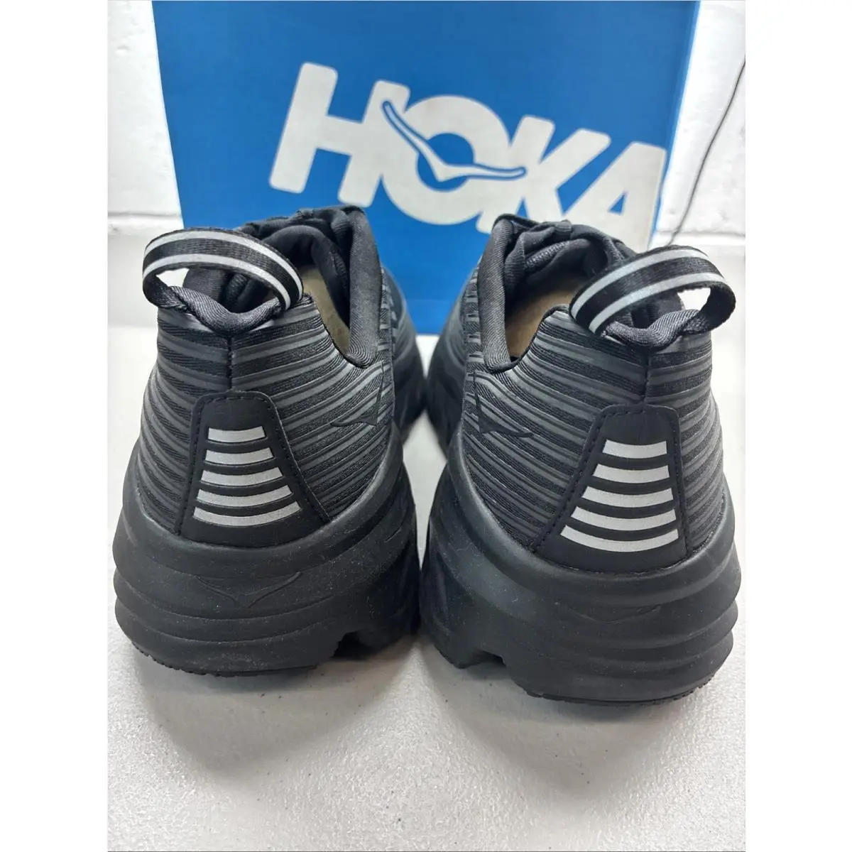 Hoka shoes - Hoka One One HOKA Bondi 6 - 1019269-BBLC - Black, Manufacturer: Black/Black 2