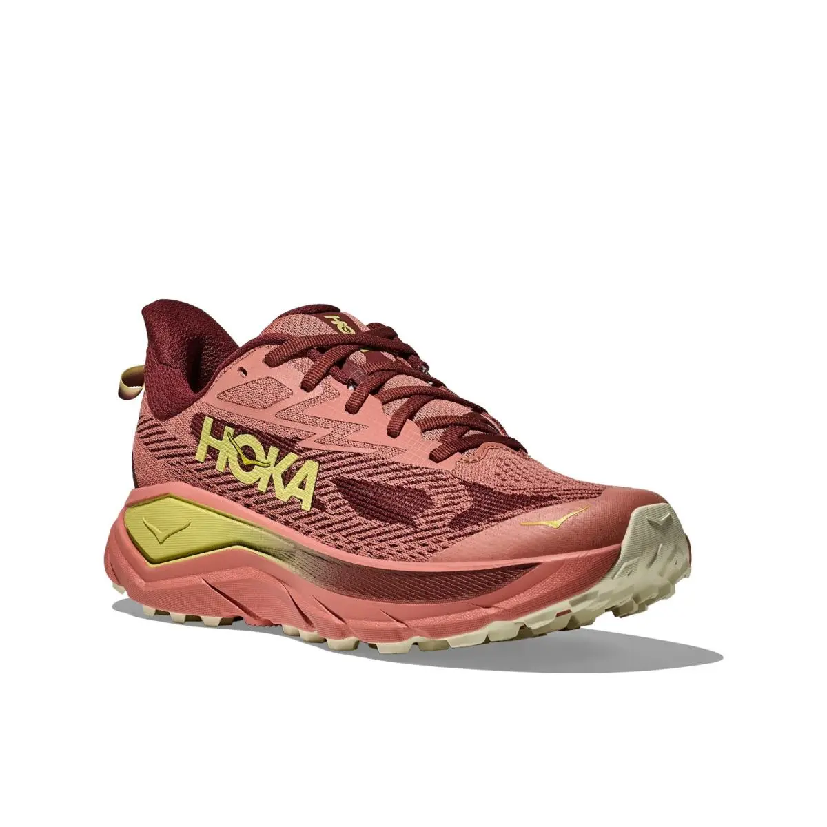 Hoka Challenger 8 Blush/dark Cedar Women`s Shoes Size 7.5 Wide Fit 1168719-BSHD