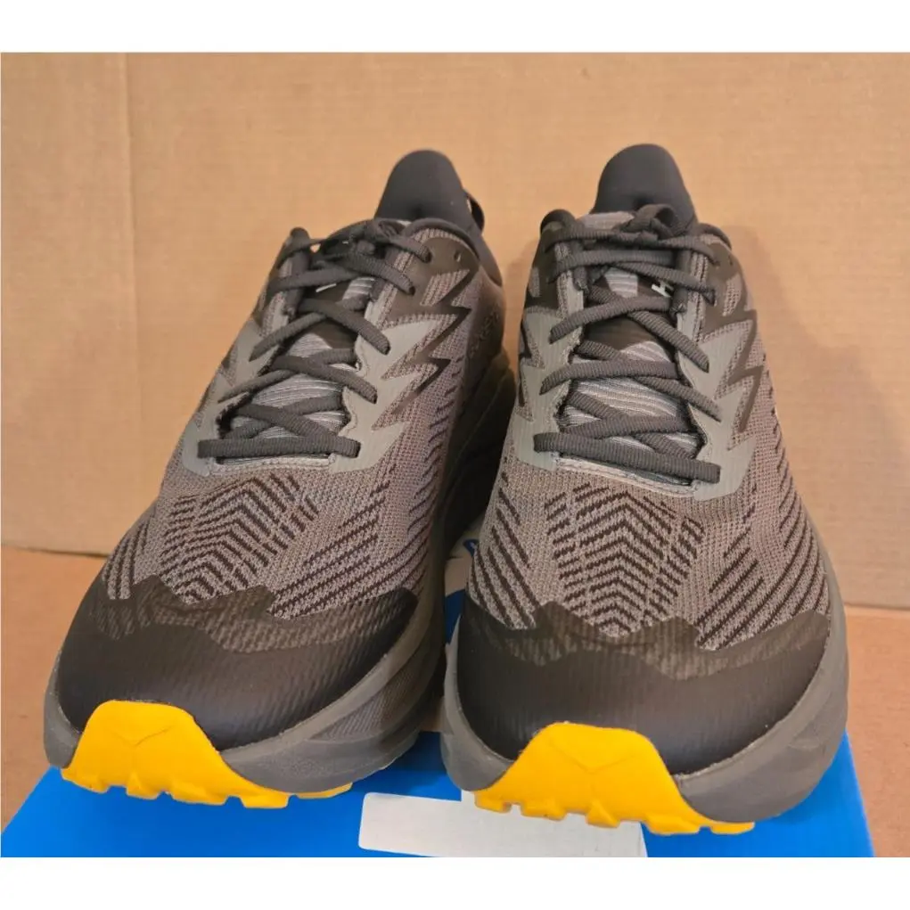 Hoka shoes - Challenger 8 GTX - Challenger GTX - 1171958-AYV - Asphalt Grey/Varsity Yellow (UPC: 198605525896) 0