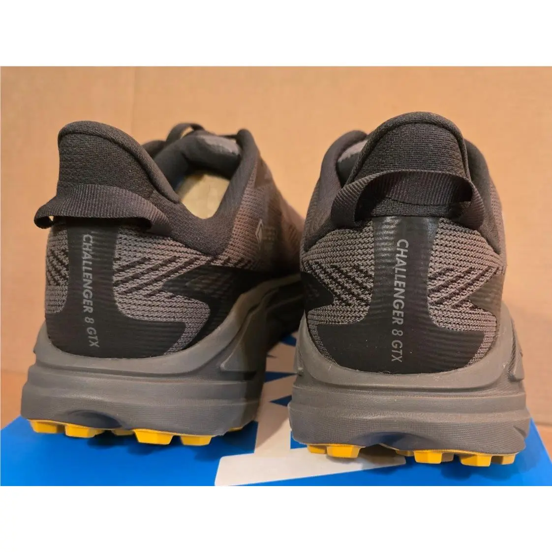Hoka shoes - Challenger 8 GTX - Challenger GTX - 1171958-AYV - Asphalt Grey/Varsity Yellow (UPC: 198605525896) 2