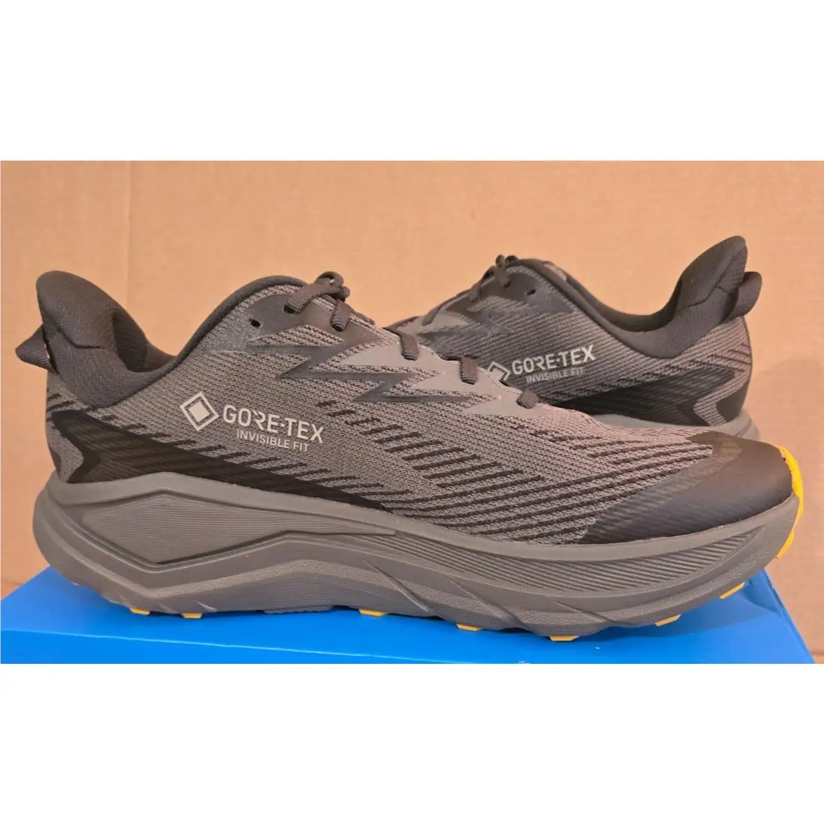Hoka shoes - Challenger 8 GTX - Challenger GTX - 1171958-AYV - Asphalt Grey/Varsity Yellow (UPC: 198605525896) 5