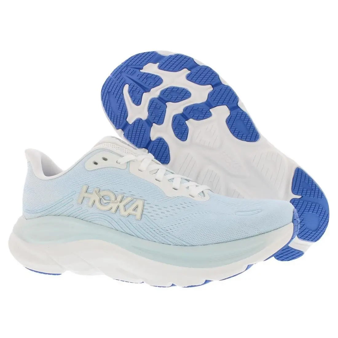 Hoka Clifton 11 Womens Shoes Size 7 Color: Frost/glimmering Blue