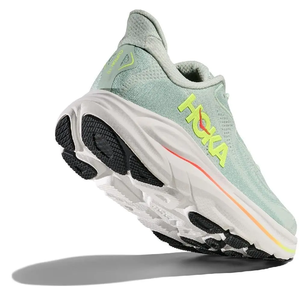 Hoka shoes - 1162031-SLSSN - 1162031-SLSSN - Sea Glass/Neon Flame (UPC: 198605556470) 3