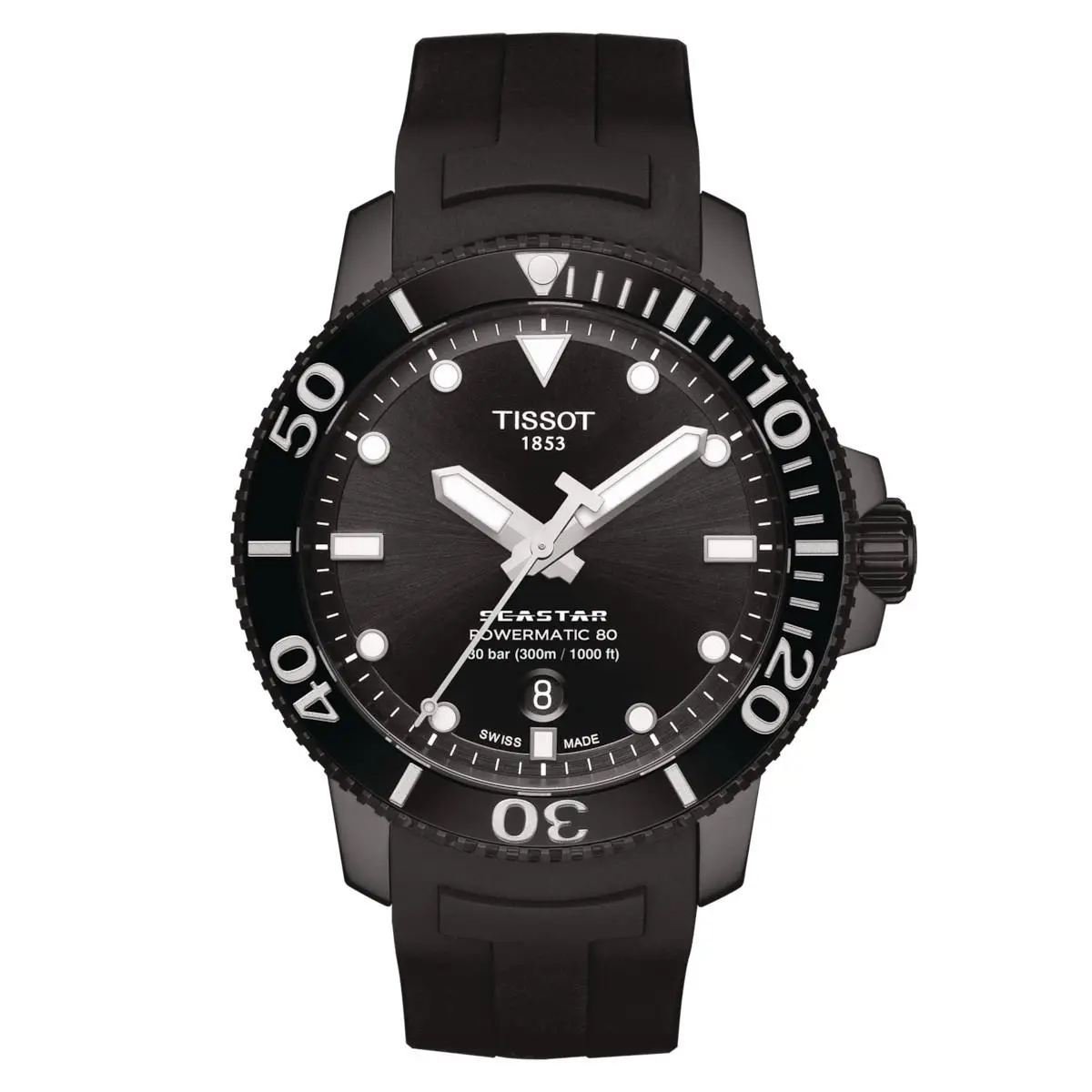 Seastar 1000 Powermatic 80 Men`s Watch T120.407.37.051.00 by Tissot