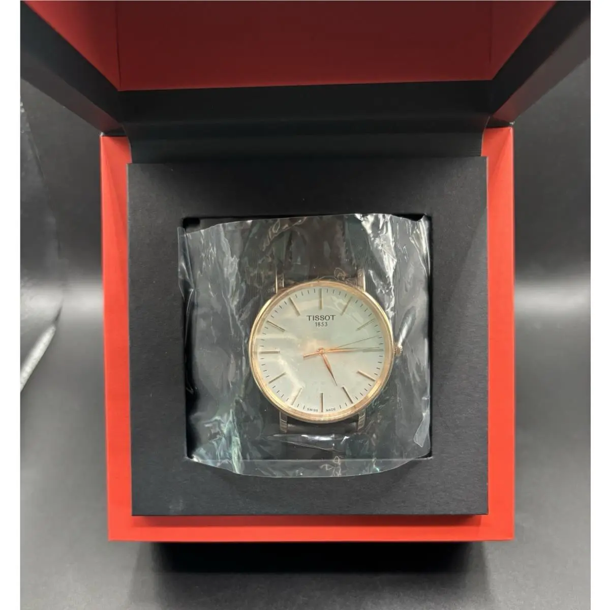 1853 T143410 A Sapphire Crystal Rose Color Case by Tissot